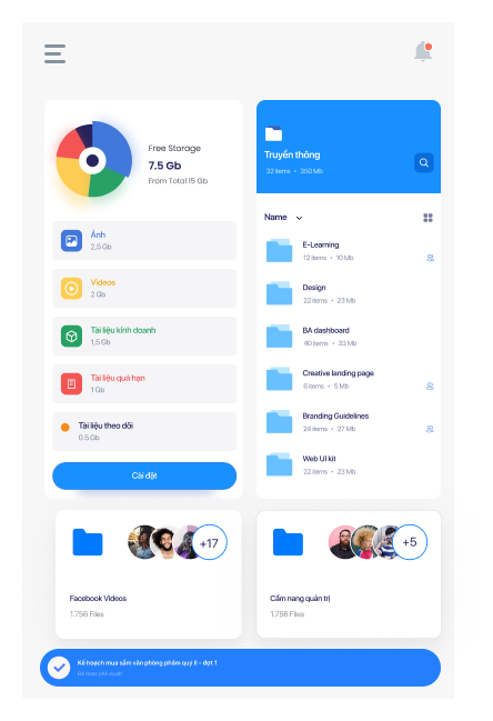 Quan ly tai lieu so center main